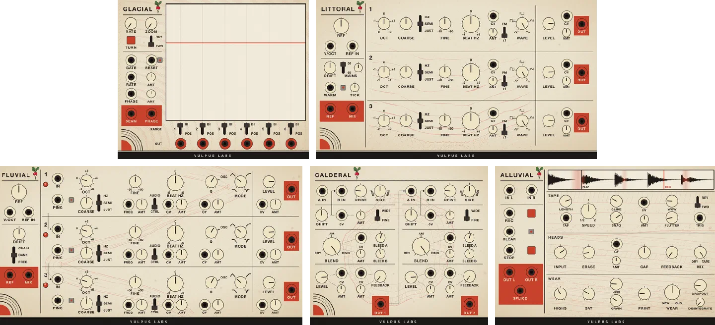 Radish for Voltage Modular panel
